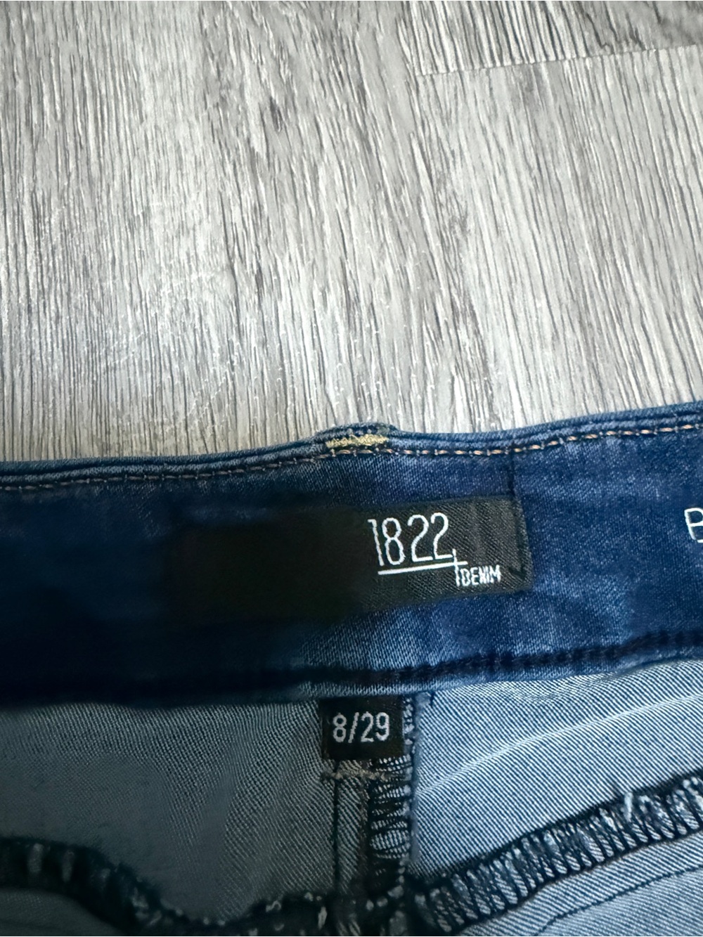 (2) 1822 Denim Blue/Black Women’s Jeans Bootcut Size 8/29 Better Butter Stretch - Picture 3 of 16